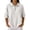 White, variant on Women's Waffle Polos Shirts Short Sleeve Henley T Shirt Summer Casual Loose Tops, M
