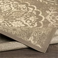 thumbnail image 4 of Eagean EAG-2362 8'10" x 12' Rug in Dark Brown and Wheat, 4 of 6