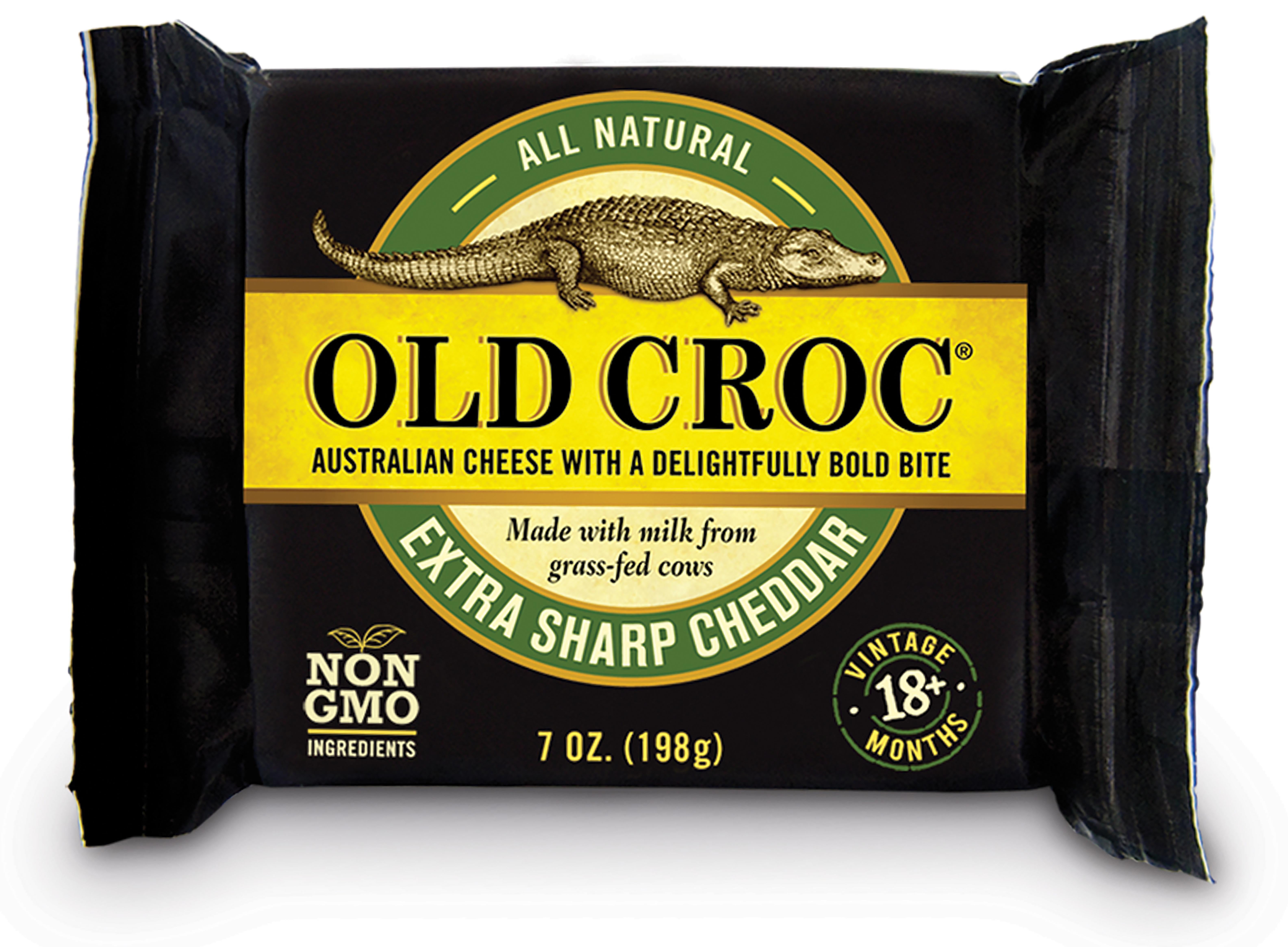 Old Croc Australian Cheese Extra Sharp Cheddar, 7 oz. - Walmart.com ...