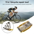 thumbnail image 3 of Kit de Herramientas Multiusos 11 en 1 para Reparación de Bicicletas, Llave Inglesa, Destornillador, Cadena Hexagonal, Accesorios para Reparación de Bicicletas A, 3 of 5
