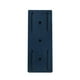 thumbnail image 1 of Retenedor de enchufe montado en la pared Soporte de almacenamiento para fijador de toma de corriente sin perforaciones (azul), 1 of 2