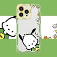 thumbnail image 1 of Funda de teléfono Sanrio Kuromi Cinnamoroll para iPhone 14 13 12 Mini 11 Pro Max X XR XS 7 SE 2020 Plus, funda transparente de silicona suave xuanjing unisex, 1 of 2