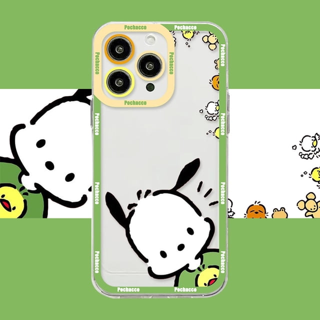 Funda de teléfono Sanrio Kuromi Cinnamoroll para iPhone 14 13 12 Mini 11 Pro Max X XR XS 7 SE 2020 Plus, funda transparente de silicona suave xuanjing unisex