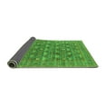 thumbnail image 2 of Ahgly Company Indoor Rectangle Oriental Green Industrial Area Rugs, 4' x 6', 2 of 4