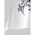 thumbnail image 4 of Tamaño más Renaissance Imprimir asimétrica camiseta Rosegal Camisetas tallas grandes, 4 of 5