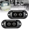 thumbnail image 1 of Yimiti 2Pcs 2Led Side Marker Clearance Lights Waterproof For Boat Trailer Truck Rv-White Light, 1 of 8