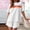 White, variant on MAIHAN Womens Two Piece Outfits Spring Outfits for Women Shirt and Short Outfit Cute 2 Piece Outfits for Women Cotton Outfits Sets