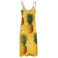 thumbnail image 5 of Lunarable Pineapple Sleeveless Dress Woman Fashion Long Dresses Women's Summer Suit Dress Summer 2025 Women, 5 of 7