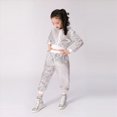 thumbnail image 5 of Kaprioy Baby Girl Fall Winter Clothes 2Pcs Girls Dance Outfits Cropped Sequin Jacket Pants Set Kids Hop Dance 80s 90s, 5 of 8