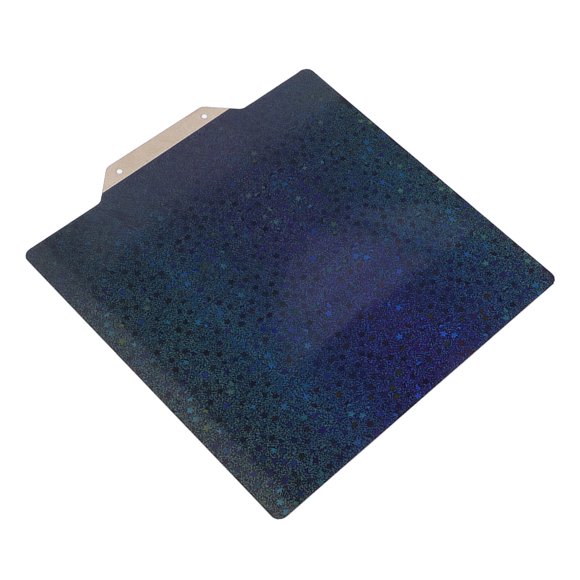 Rainbow PEY Textured PEI Build Plate, 120x120mm PEY PEI Spring Steel Sheet for 3D Printer