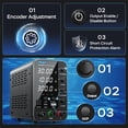 thumbnail image 2 of Fuente de alimentación DC HANGELL 30V 10A de sobremesa con codificador y USB, 2 of 7