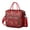Red-2, variant on Gothic Insulated Lunch Bag – Large Leakproof Cooler Tote with Celestial Sun and Moon Print, Dual Compartment Reusable Lunch Box for Astrology Lovers