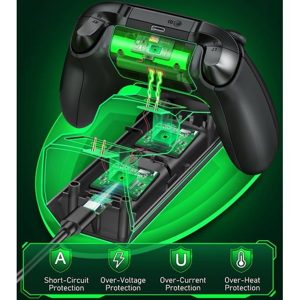 Rechargeable Xbox Battery Pack Xbox Controller Charger Station - Dual ...