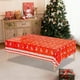 thumbnail image 5 of Adornos navideños, copos de nieve para árboles de Navidad, adornos navideños, renos, manteles de plástico, exquisitos manteles decorativos para fiestas, suministros de decoración para fiestas, mantele, 5 of 5