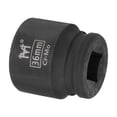 thumbnail image 5 of Uxcell 3/4" Drive 36mm 6-Point CR-MO Steel Shallow Impact Socket, 5 of 5
