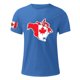 thumbnail image 3 of Tops para hombre, blusas y camisas de manga corta con cuello redondo para hombre, jersey informal con cuello redondo estampado para hombre, pantalones cortos deportivos para fitness, blusa para hombre, 3 of 4