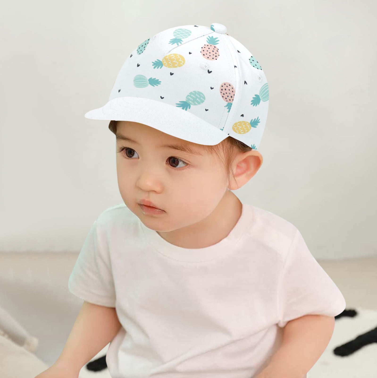 Printed Kids Cute Adjustable Toddler Mesh Trucker Baseball Cap OASCUVER Boy's Funny Bulldozer Hat 