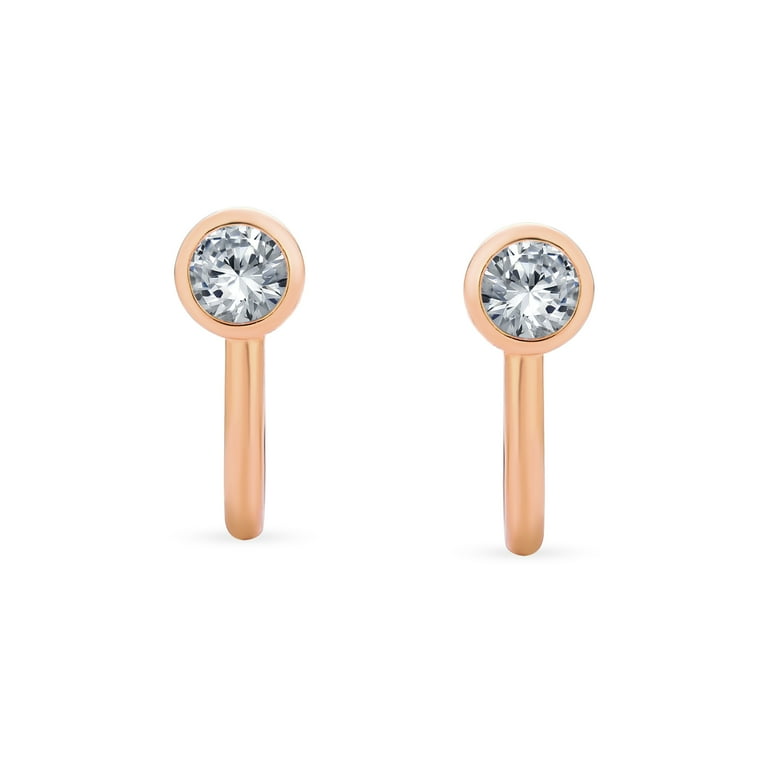 Pair of 925 Sterling Silver Elegant Squared White CZ Gem Minimal Earrings Pair of 925 Sterling Silver Elegant Squared White CZ Gem Minimal Earrings