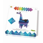 Creagami Llama Origami Set - 480 Piece 3D Modular Paper Sculpture Kit for Craft Enthusiasts Ages 7 - Adult