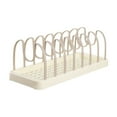 thumbnail image 2 of Wzzjkit Kitchen Gadgets Household Plastic Dish Rack Removable Storage Tray Cutlery Storage Rack Kitchen Multifunctional Pot Lid Shelf Kitchen Tools, 2 of 6