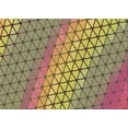 thumbnail image 1 of Ahgly Company Indoor Rectangle Patterned Metallic Gold Area Rugs, 2' x 4', 1 of 1