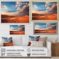 thumbnail image 4 of Designart "Delicate Drips Sapphire Seahorse wall art II" Landscapes Canvas Print, 4 of 5
