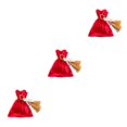 thumbnail image 1 of Inteprter Candy Drawstring Bag Holiday Wedding Celebration Cookies Favores Presente Regalos Organizador Paquete Bolsa Niños Niños Rojo Type1 NO1, 1 of 6