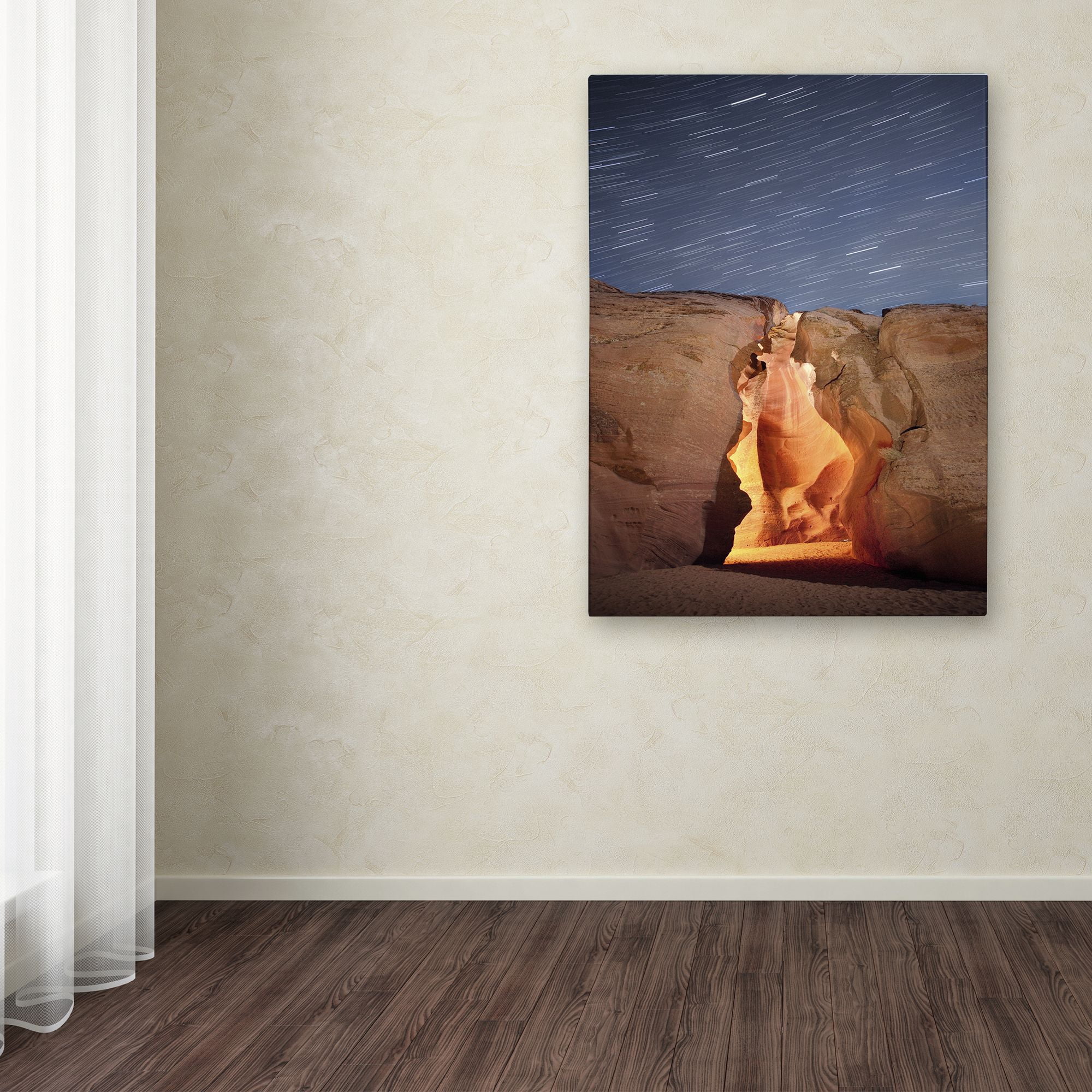 Moises Levy 'Flame' Canvas Art