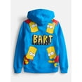 thumbnail image 2 of 20th Century Fox Bart Simpson Boys Hoodie and Short Set, 2 Piece, Sizes XS 4/5- XXL 18, 2 of 3