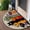 Cat, variant on Cute Cat Half Circle Door Mat, Half Round Outside Entrance Welcome Mats, Non Slip Washable Semi Circle Area Rug, Soft Floor Mat for Indoor Outdoor Kitchen Bathroom Patio Front Door