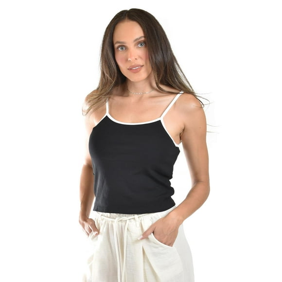 Top de tirantes /Juvenil, 0188 (Negro) negro M