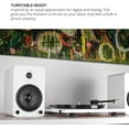 Kanto YU6MB 200W Bookshelf Speakers with Bluetooth, Kanto SP26PL 26