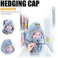 thumbnail image 1 of LNGOOR Masque Facial Clair Sans Brouillard Plastique Transparent Réutilisable Visible Bouche Nez Fil Ajustable Adulte, 1 of 1