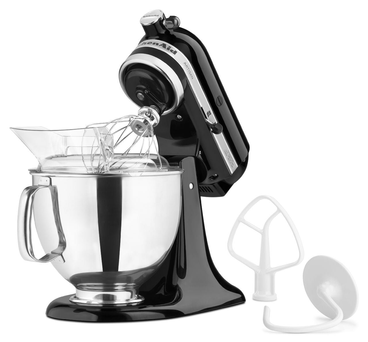 KitchenAid 5 Quart Artisan Tilt-Head Stand Mixer, Onyx Black