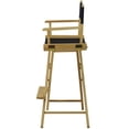 thumbnail image 3 of Extra-Wide Premium 30 in. Hardwoods Bar Height Directors Chair, 3 of 9