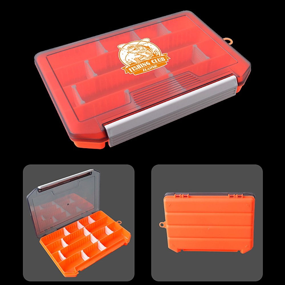 Fishing Tackle Box Organizer with Storage Trays