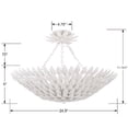 thumbnail image 5 of Crystorama Lighting - Six Light Ceiling Mount - Ceiling Mount - Broche - Six, 5 of 8