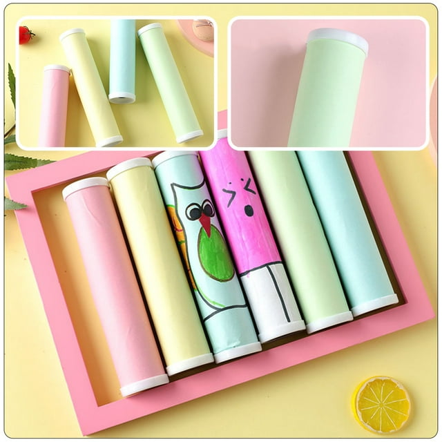 WRITWAA 3pcs Diy Kaleidoscope Making Kit For Creativity Educational Craft Activity Present For For Imaginative Play