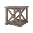 thumbnail image 1 of Signature Design by Ashley Table d'Appoint Arlenbry Style Ferme avec Détails Croisés, Chêne Brun Vieilli, 1 of 2