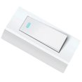 thumbnail image 2 of Push Button Switch Household Lamp Light Safety Modern Design White 8.80X4.00X2.40CM Indoor Use 1Pack, 2 of 4
