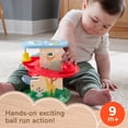 thumbnail image 4 of Fisher-Price Wooden Treehouse Ball Run Baby & Toddler Toy, 2 Wood Pieces, 4 of 6