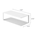 thumbnail image 7 of Yamazaki Home Two-Tier Cabinet Organizer, White, Steel, Supports 5.5 pounds, No Assembly, 7 of 7