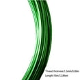 thumbnail image 2 of Vogacara Cables flexibles de 1,55mm, colores surtidos, Material Premium, cables de aluminio, operación de estilo tonto, bricolaje, resiliencia a prueba Juguetes de construcción verde Vogacara FN009778-05, 2 of 6