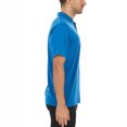 thumbnail image 3 of Woolverino - Men's Merino Wool Microweight Polo - Azure Blue - Small, 3 of 5