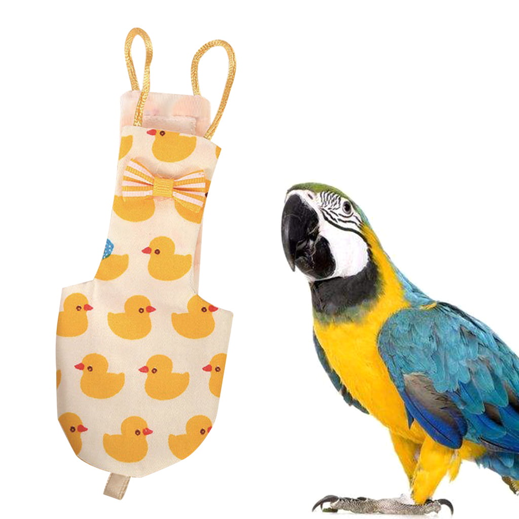 Parrot Breathable Diaper Washable Soft Comfort Fabric Nappy Bird Diaper 