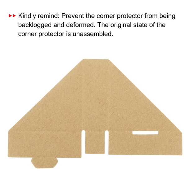 Protecteur d'angle en Carton, boîtier d'emballage, coins de boîte