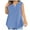 Sky Blue-01, variant on Mittory Plus Size Tank Top for Women V Neck Basic Solid Color Casual Flowy Summer Sleeveless Tunics