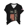 thumbnail image 3 of America 250 Shirt Women 250th Anniversary Patriotic T-Shirt Vintage 1776 Independence Day Tee, 3 of 6