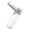 A, variant on Leeye Door Lever Lock Childproof Door Handle Lock Baby Proof Safety Latch for Toddlers and Pets Enamel Grey