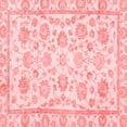 thumbnail image 1 of Ahgly Company Indoor Square Oriental Red Traditional Area Rugs, 7' Square, 1 of 4